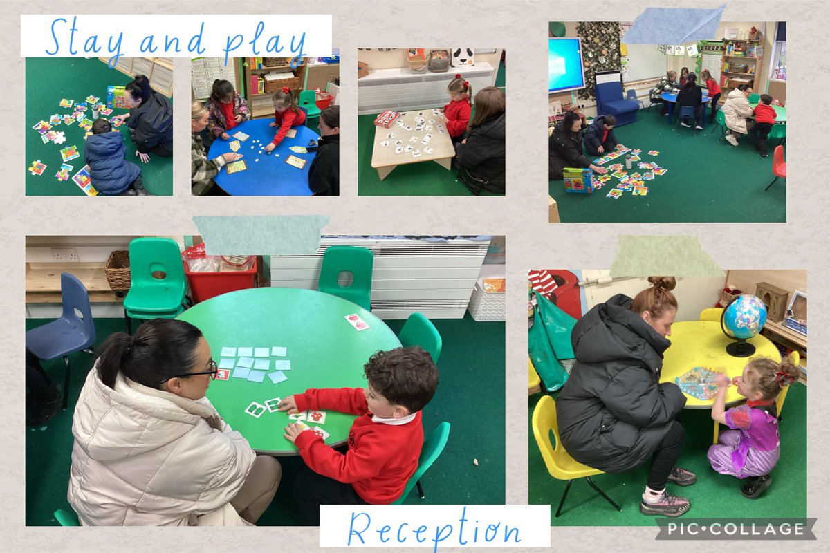 AshKnotty's tweet photo. Thank you to our lovely Reception families who were able to make it to the first stay and play this term. The children really enjoyed playing games and showing you what they enjoy playing with in their environment. Same time next week 😊 #eyfs #kacommunity https://t.co/TvtJWVyMgx