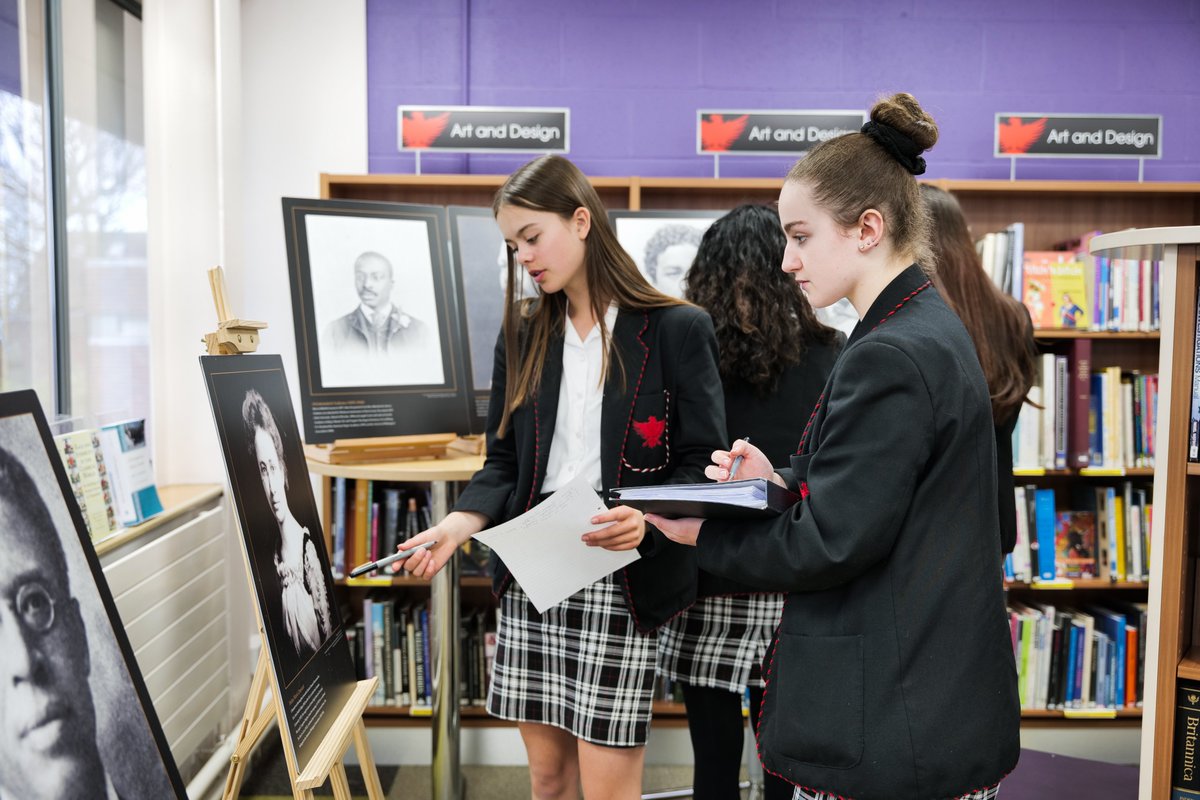 BedfordModern's tweet photo. A replica of the @Harvard exhibition ‘Black Classicists’ is currently set up in the BMS Library, highlighting 19th and 20th-century scholars and their achievements in the field of Classics. It is open to all BMS students and groups from @BedfordSchool and @thebedfordsixth. https://t.co/DshciSiWQh