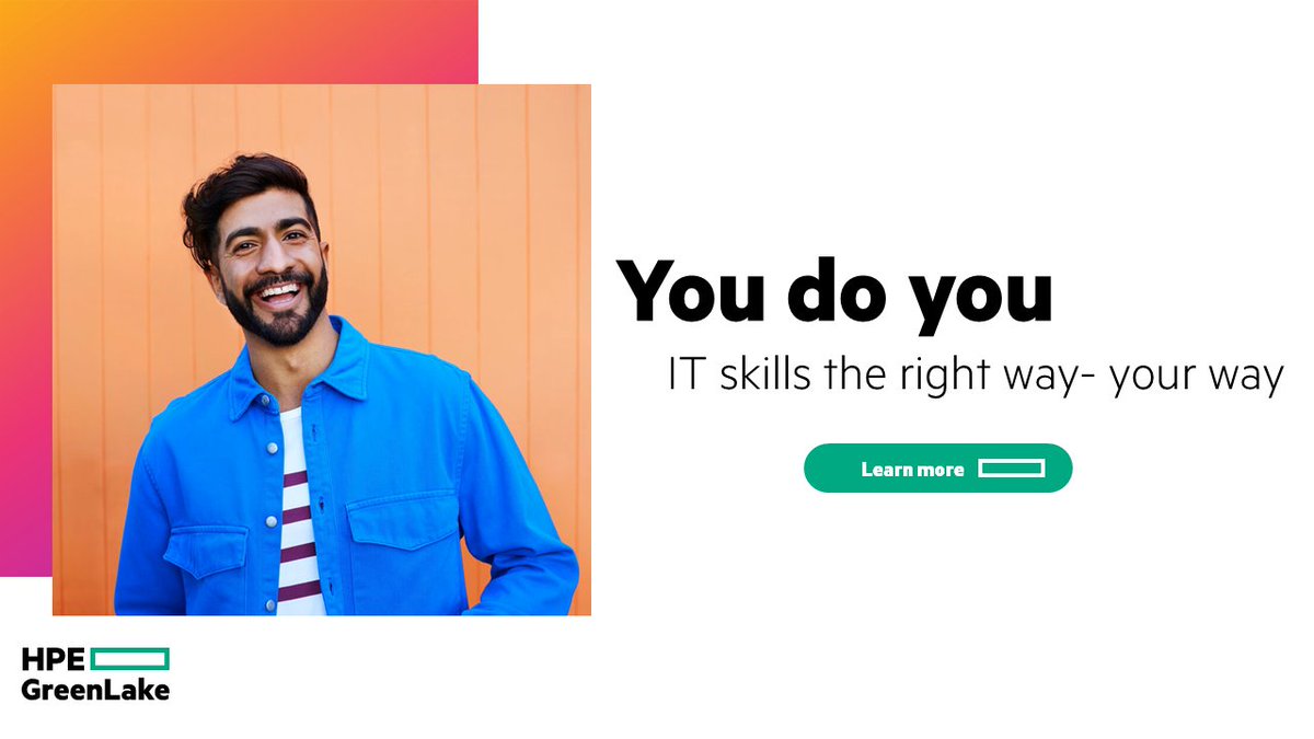 cneumeyer's tweet image. Strengthen your IT skills in a way that works best for you. Read about each of our unique training options. hpe.to/60163QfO2 #HPEEducationServices