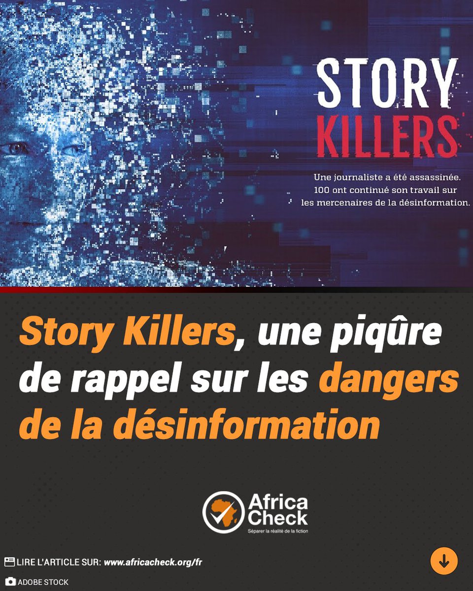A un an de l’élection présidentielle de 2024 au #Senegal, <a href="/dialimpa/">samba  dialimpa</a> alerte sur les dangers de la désinformation, notamment en période électorale.
Les révélations de #StoryKillers dans lesquelles <a href="/Macky_Sall/">Macky Sall</a> est cité sont une nouvelle preuve que le danger est encore présent. ⤵️