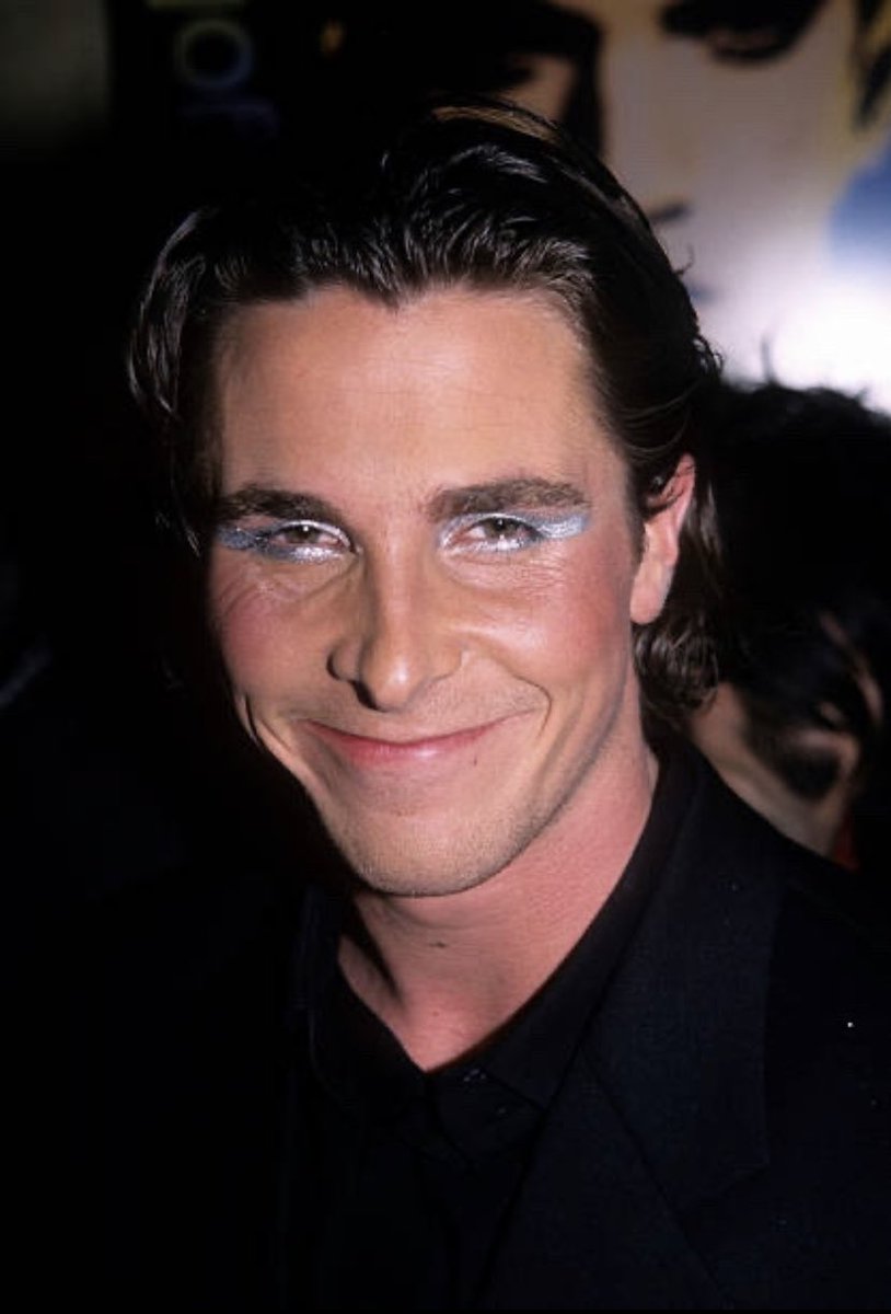 Christian Bale at the premiere of Velvet Goldmine in New York, October 26, 1998