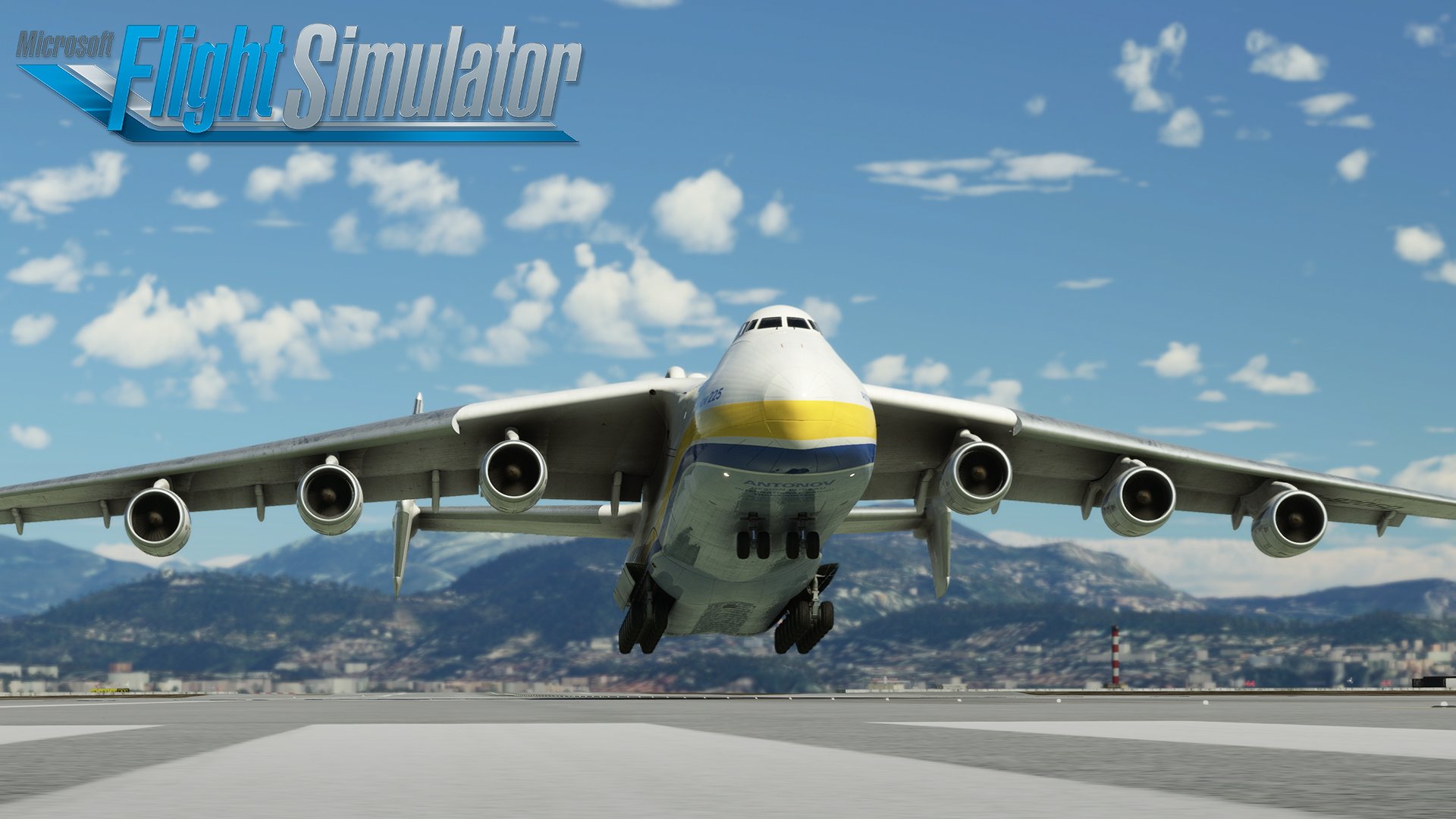 Microsoft Flight Simulator ✈️ on X: We are thrilled to welcome Famous  Flyer IV, the Antonov AN-225, to the #MicrosoftFlightSimulator Marketplace!  ✈️ This awe-inspiring aircraft is available on PC for $19.99, and