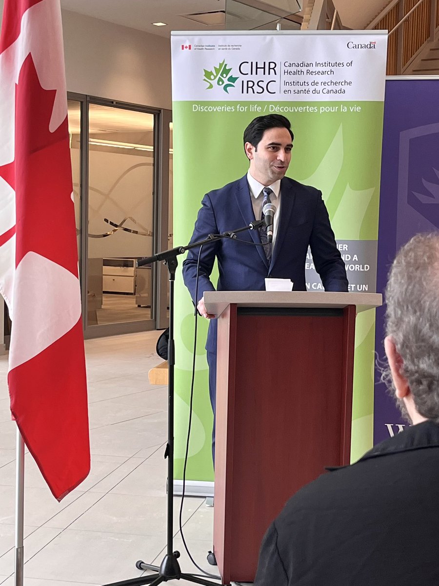 pfragiskatos's tweet photo. 1/ On behalf of Minister @jyduclos, I announced $12 million at @WesternU this morning to support 14 different research projects. These will focus on ensuring better outcomes for patients making transitions in the health care system. #ldnont https://t.co/WtAvr38Avd