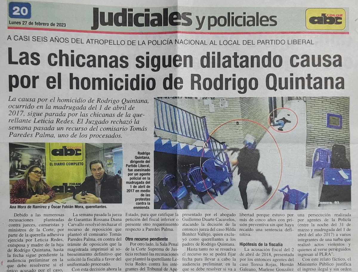 ¿Chicanas de la parte querellante? Extraño, pero tiene una explicación. La obstrucción del cartismo a la investigación a los autores morales del crimen.