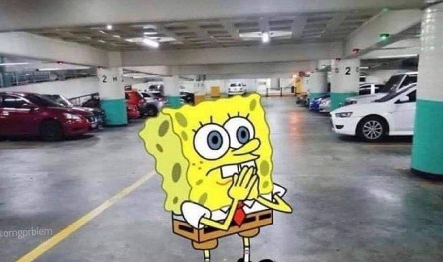 when you don't remember where you parked your car