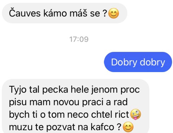 AdmkPlck's tweet photo. Kdybych za každou takovouhle zprávu/telefonát dostal kilo…. 🤑🤑 https://t.co/iFznF7c8uD
