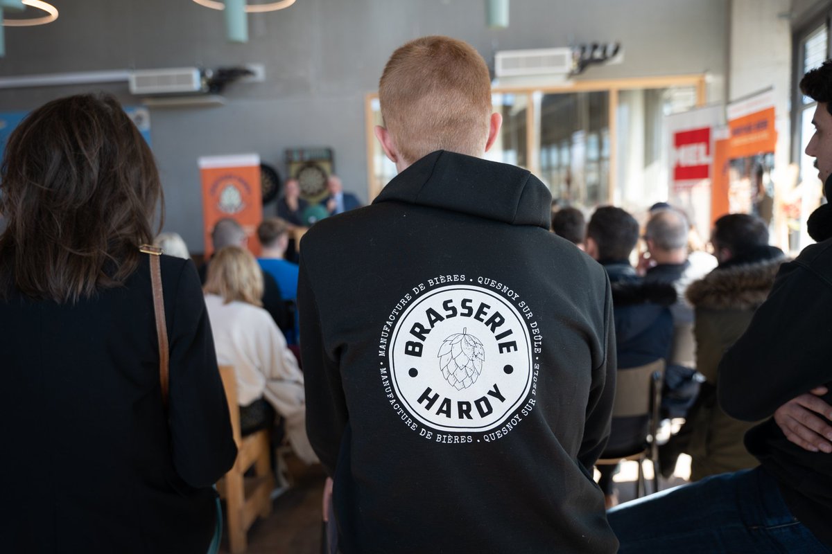 Métropole Européenne de Lille (@metropolelille) on Twitter photo 📍 Le lancement du label brassicole "Héritage bière" a été donné cet après-midi, en direct de la brasserie <a href="/moulinsdascq/">Moulins d'Ascq</a> !
🍻 Il s'agit du premier label d'accueil touristique brassicole de France. Il est porté par la Métropole en collaboration avec 3⃣5⃣ brasseries du territoire ! 📍 Le lancement du label brassicole "Héritage bière" a été donné cet après-midi, en direct de la brasserie <a href="/moulinsdascq/">Moulins d'Ascq</a> !
🍻 Il s'agit du premier label d'accueil touristique brassicole de France. Il est porté par la Métropole en collaboration avec 3⃣5⃣ brasseries du territoire !