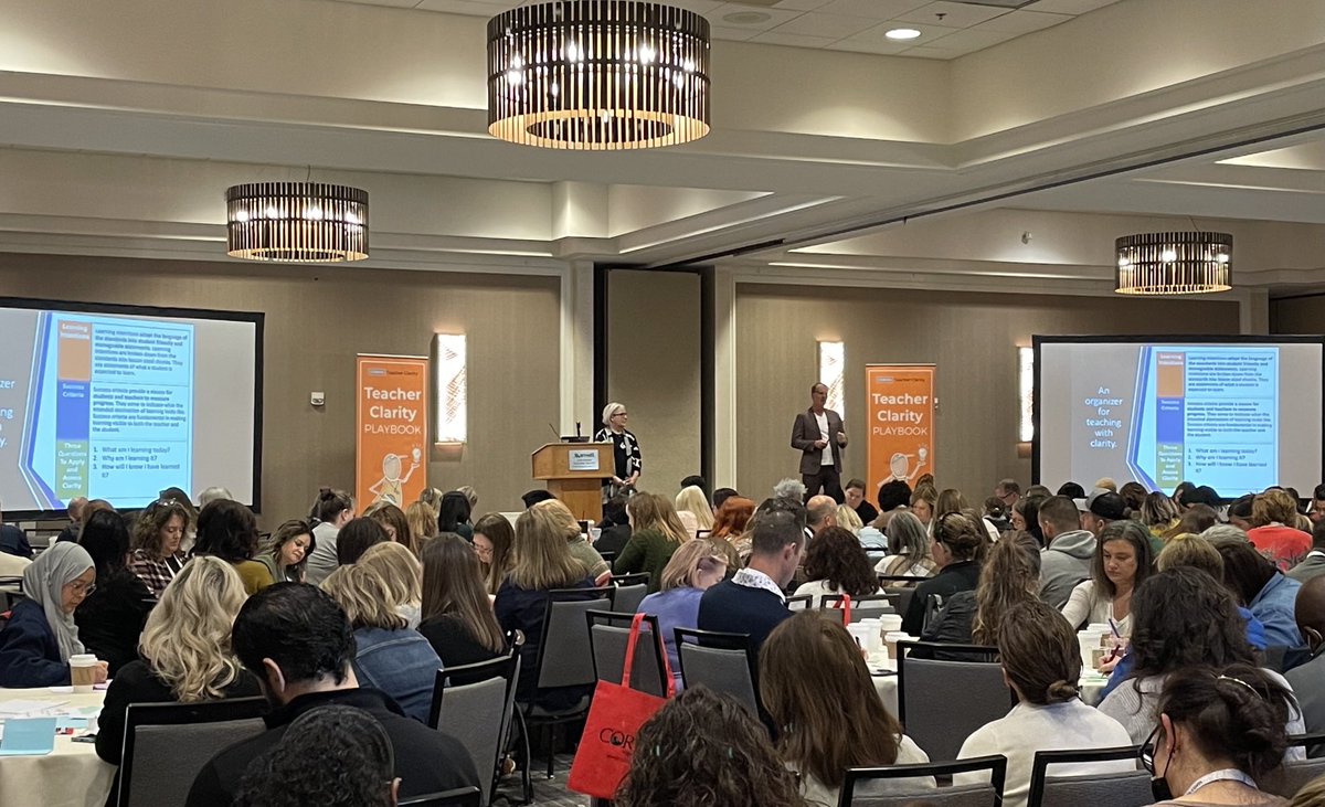 It’s a full house…what a wonderful way to kick off an awesome two days!! #TeacherClarityPlaybook #TeacherClarityConference <a href="/CorwinPress/">Corwin</a> <a href="/DFISHERSDSU/">Douglas Fisher</a> #TCP2023