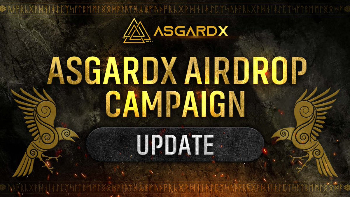 asgardx_world's tweet image. #AsgardX Airdrop Campaign Update ⚡ 

🔸 The top 500 people on Crew3 who reach level 11 or higher will be eligible for airdrops. 

🔸In addition, we have extended the campaign for 3 days, meaning that the AsgardX Airdrop Campaign will now end on March 2, 3 PM UTC.