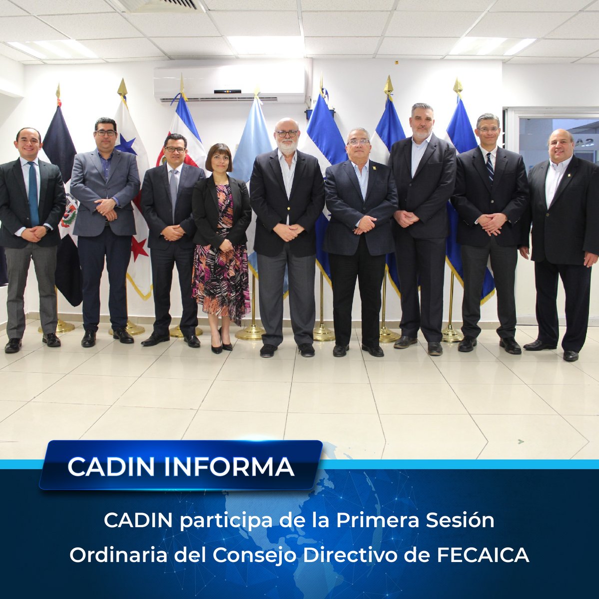 #CADINinforma   
✅𝗖𝗔𝗗𝗜𝗡 𝗽𝗮𝗿𝘁𝗶𝗰𝗶𝗽𝗮 𝗱𝗲 𝗹𝗮 𝗣𝗿𝗶𝗺𝗲𝗿𝗮 𝗦𝗲𝘀𝗶ó𝗻 𝗢𝗿𝗱𝗶𝗻𝗮𝗿𝗶𝗮 𝗱𝗲𝗹 𝗖𝗼𝗻𝘀𝗲𝗷𝗼 𝗗𝗶𝗿𝗲𝗰𝘁𝗶𝘃𝗼 𝗱𝗲 𝗙𝗘𝗖𝗔𝗜𝗖𝗔

👉Leer nota completa en nuestro sitio web cadin.org.ni/?p=2193 
#FECAICA 
#CADIN  
#comprometidosconlacalidad