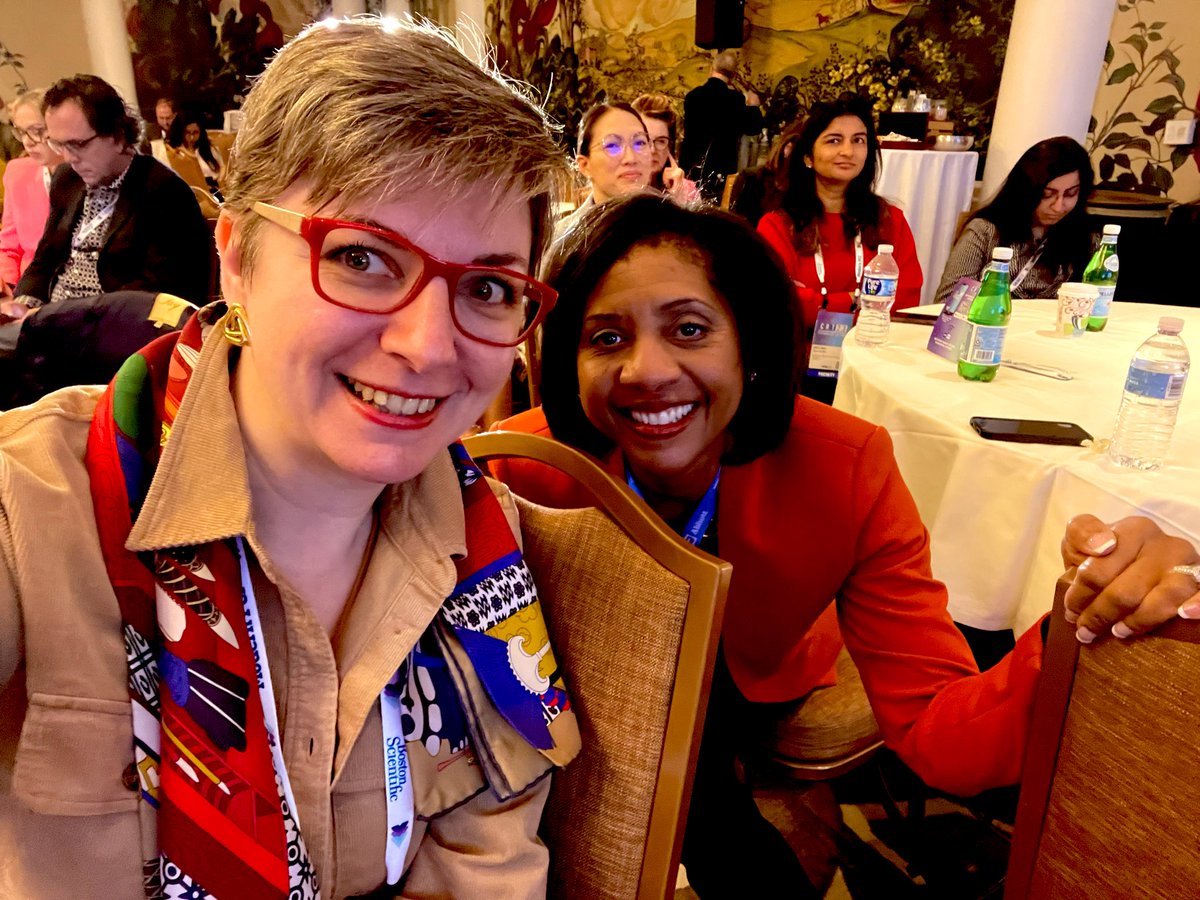 Kudos to our <a href="/kimskeldingmd/">Kimberly A Skelding MD FACC FAHA FSCAI</a> <a href="/DrMartaBande/">Marta Bande</a> <a href="/RinfretStephane/">Stéphane Rinfret, MD SM</a> <a href="/OneMoreDrPatel/">Boskey 🫀</a> @NSmilowitzMD &amp; <a href="/JulieTylerTime/">Julie Tyler</a> w <a href="/AbbottNews/">Abbott</a> on #SheForShe &amp; #HeForShe engagement to ↗️ participation of #WIC  in #IC: invisible ☢️ is not an issue, the very visible discrimination is.

#CRT2023 #ACCWIC