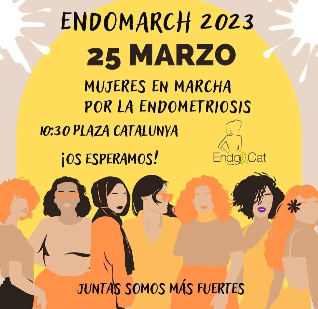 📢 Empezamos anunciando un año más nuestra querida Endomarch!! 💛 este año volveremos a salir desde Plaza Catalunya desde donde podremos dar mayor visibilidad.
¡¡Os esperamos a todas!! Juntas somos más fuertes 💪🏁🥁