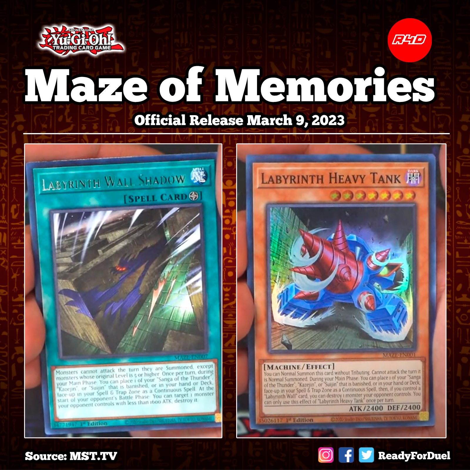 MAZE OF MEMORIES 遊戯王 Maze of Memories – Yu-Gi-Oh!