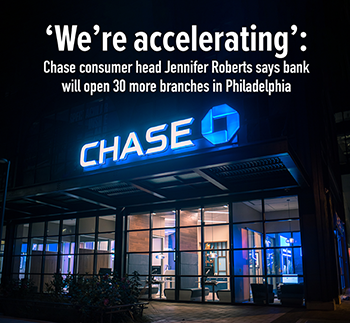 Metro_CRE's tweet photo. Expansion on the Horizon: Chase Bank slated to open 30 more branches in Philadelphia MSA by 2024
Chase is represented by Metro’s Glenn Marvin and Phillip Azarik in PA, NJ and DE. Full article: https://t.co/E81uSD0crM https://t.co/HkyNE98w9S