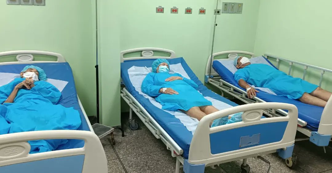 AtencionDelta's tweet photo. Gobierno Bolivariano Impulsan Nueva Jornada Quirúrgica De Cataratas, este lunes #27Feb inició la nueva fase del Plan Quirúrgico Nacional Oftalmológico en “El Complejo Hospitalario Dr. Luis Razetti" de Tucupita
#SomosFundaciónSolNaciente 
#27Feb
#27FRebeliónAntimperialista https://t.co/kivLoRlTCP