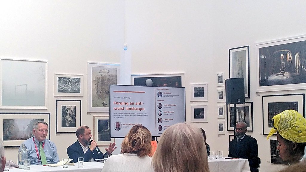 clhwest's tweet photo. Forging an anti racist landscape. It's still not there! Panel talk about exec boards, anti racism pledges, services, exploitation, modern slavery. #weneedtolisten #homesnothouses  https://t.co/cE2efjv5Kv
@KhalidMair @ACHintegrates @BristolCouncil https://t.co/Z42VQcwNxu