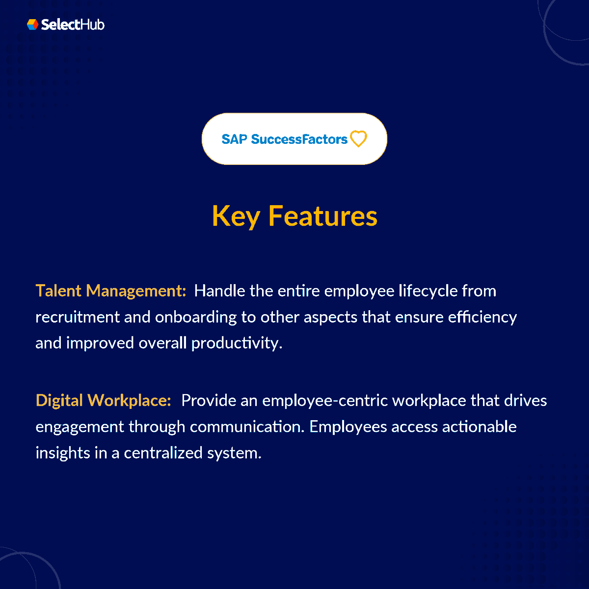 SelectHub's tweet image. For HR, when an on-premise system and a web-based solution supply equivalent features, the web-based system generally delivers the most benefits. Learn why &amp;amp; see top products &amp;gt;&amp;gt; hubs.la/Q01Ds0K_0 
#HRsoftware #CloudHR