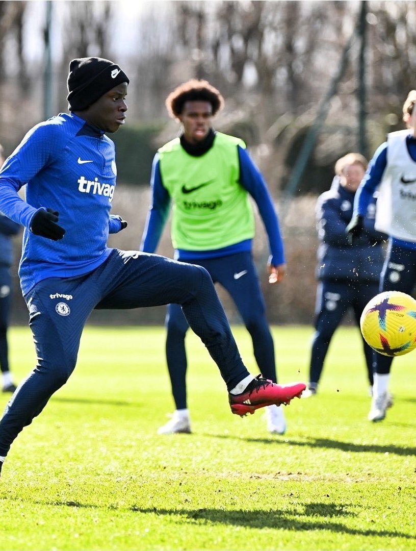 N’Golo Kanté is back in full training… ✅