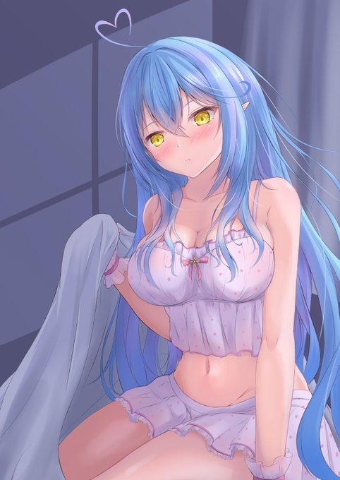 「一緒に寝よ・・・?」
 #LamyArt 