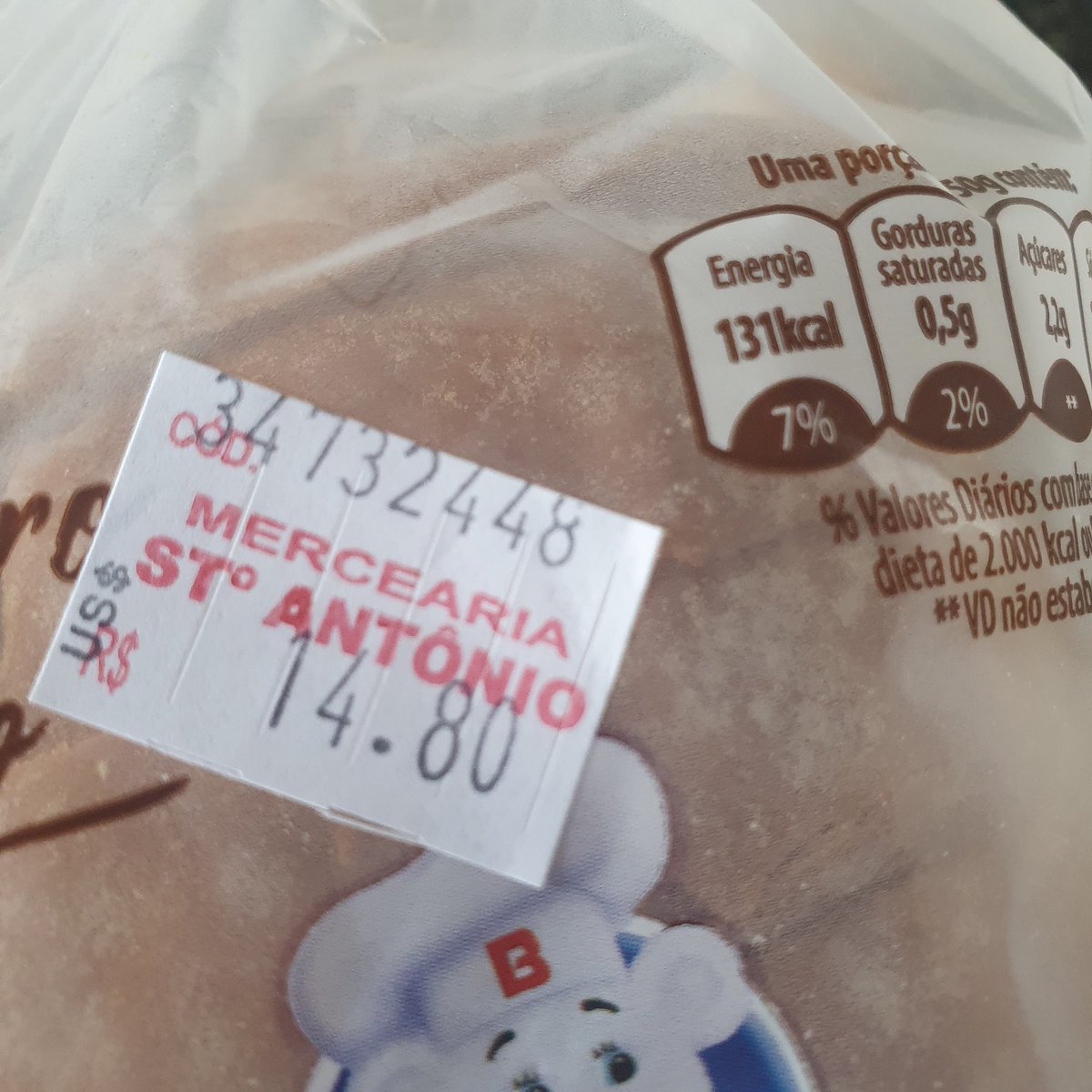 HeliveltoMac's tweet photo. @mmbiah Comprei sábado Supermercado Santo Antônio (Ronaldo de Tõe Aurélio), rua da Garganta perto da Filarmônica. https://t.co/T9xss3dqJA