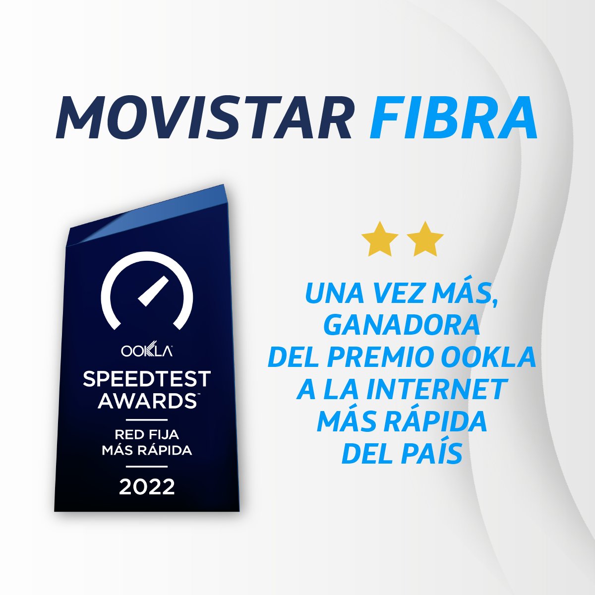 Movistar Argentina on Twitter "¡Movistar Fibra una vez más fue
