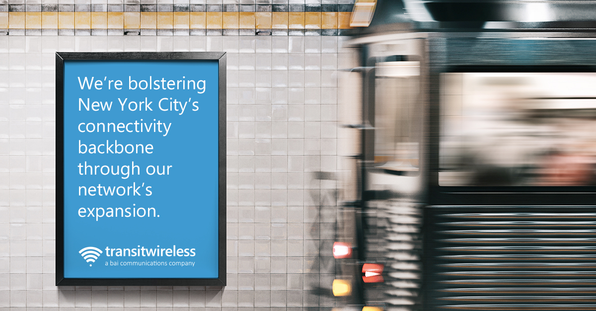 transitwireless's tweet photo. We’re bolstering #NYC’s connectivity backbone through our network’s expansion! The expansion of our Wi-Fi and wireless communications network in the #NYCSubway will offer ubiquitous fiber network opportunities to homes and businesses.
 
Learn more at https://t.co/pLKpxQb9LP. https://t.co/qlUSd2rUg7