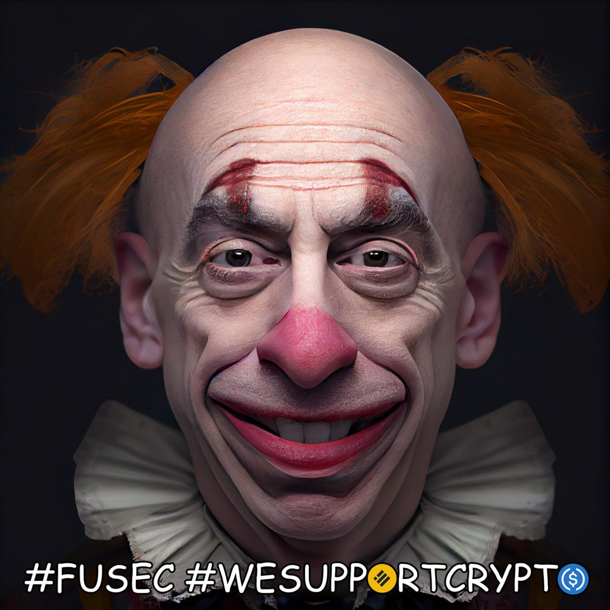 Senju73123708's tweet photo. The time is now! Defi vs the Elites! They want to fuck with us, now we fuck with them! @FUSEC69 will drag their ass on social media and bring attention to the blatant, unjust attack on binance, BUSD, and the Defi space!
#FUSEC
#BNBβ―β―β―
#WeSupportCrypto
Gary π€‘π€‘π€‘ https://t.co/YOkyU6AfLO