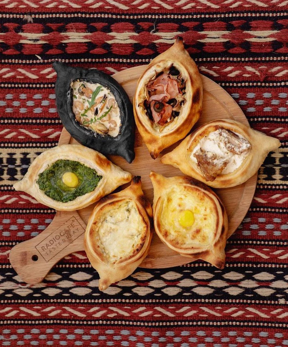 maxfras's tweet photo. Today - February 27 - Georgia celebrates National Khachapuri Day (ხაჭაპურის ეროვნული დღე).

Happy khachapuroba, Twitter! https://t.co/qLSD4ZocdV