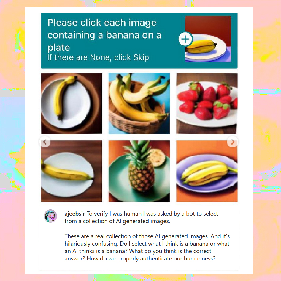 AlgorithmsOf's tweet image. 🐍🤖The AI snake eating its own AI tail 🐍🤖
(Originally posted by @AjeebSir) 
#reCaptcha #DALLE