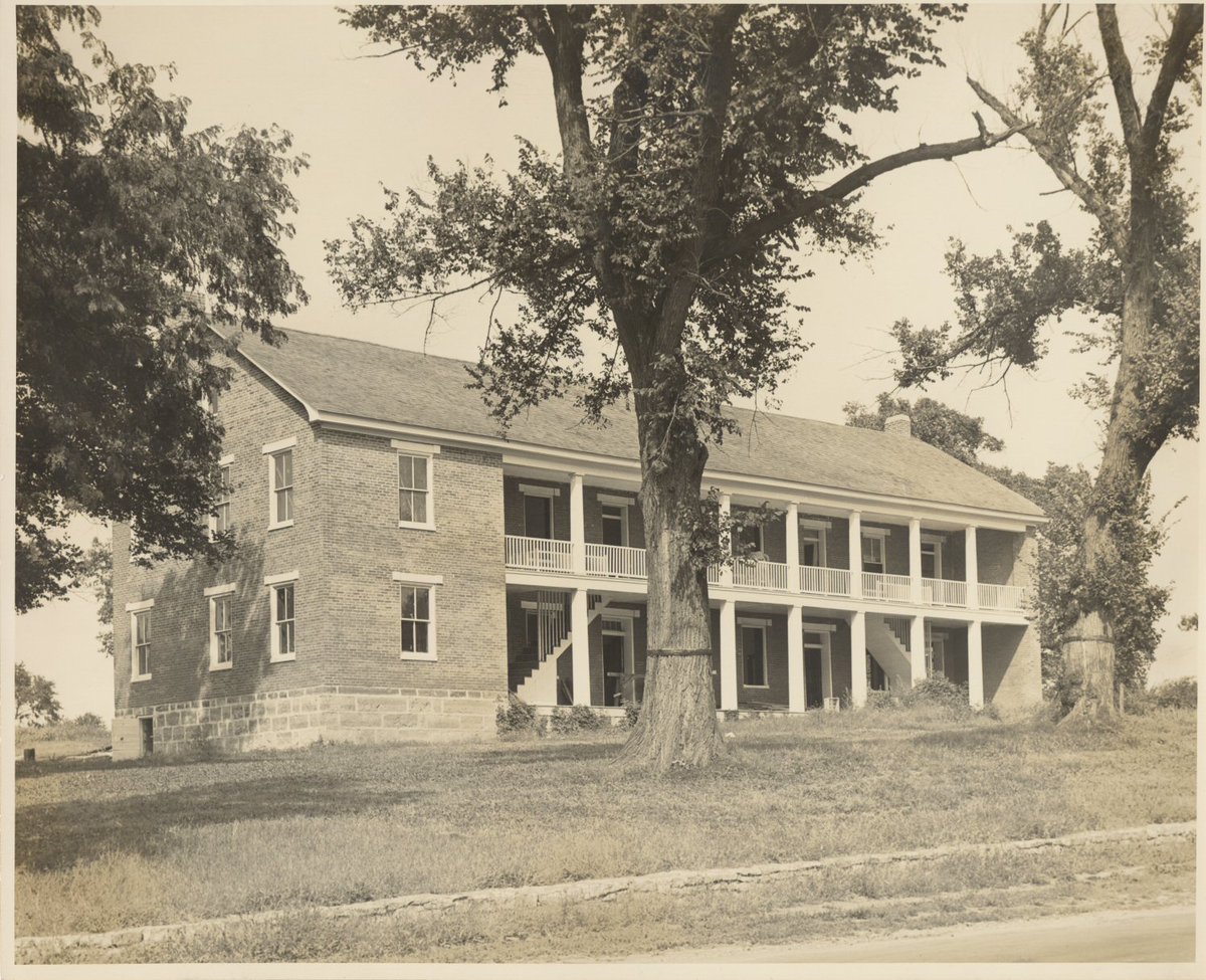 Our newest guest blog post on JoCoHistory.org compiles four things readers might not know about the Shawnee Indian Mission State Historic Site. bit.ly/3Sv89MV