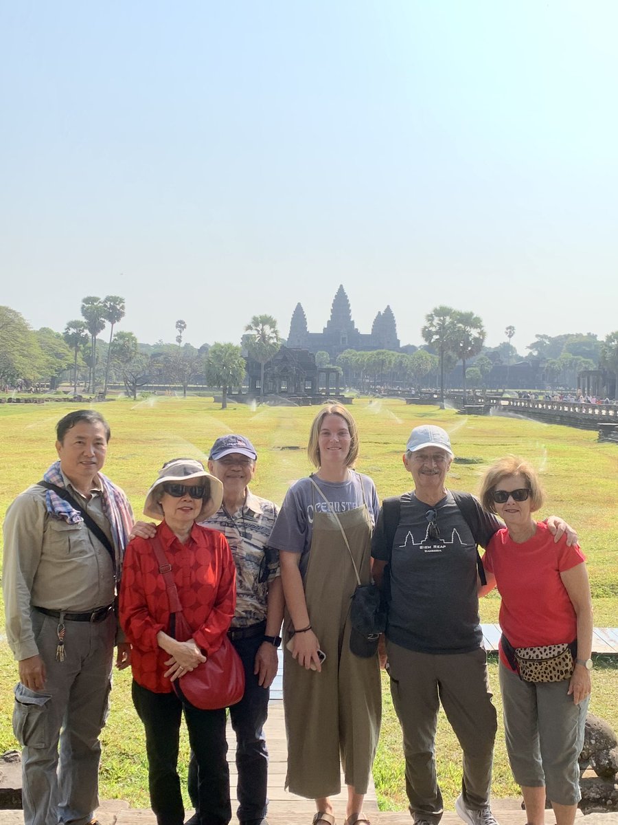 MomTrafalgar's tweet photo. Most welcome to Cambodia Trafalgar family #SimplyTrafalgar #Cambodia #Angkorwat #UNESCO #🇰🇭 https://t.co/aTVQ4bahDG
