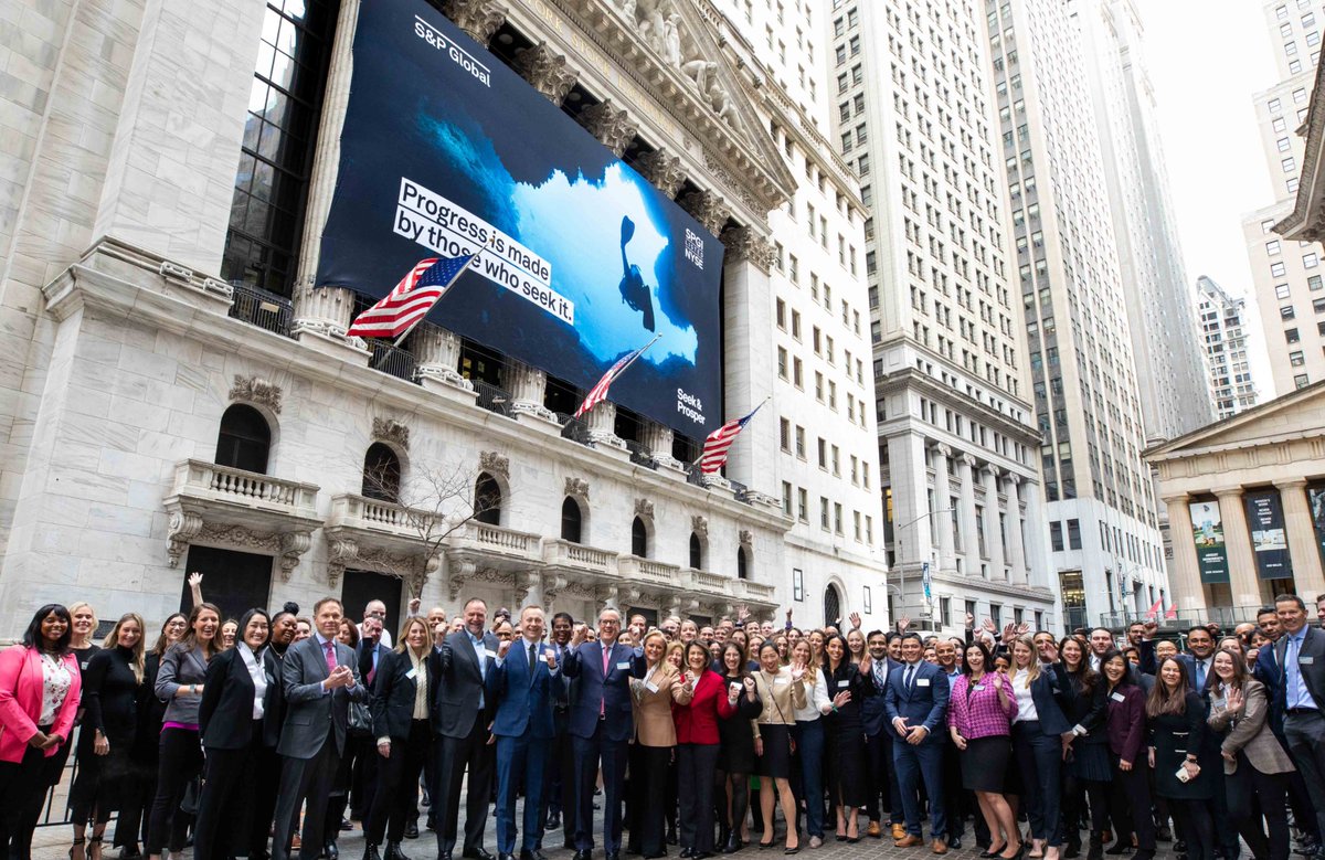 Welcome back, <a href="/SPGlobal/">S&P Global</a>! 
We’re celebrating one year following its 2022 merger with IHS Markit.
Congratulations to CEO Doug Peterson and team 🏛 $SPGI #SPGlobalProud