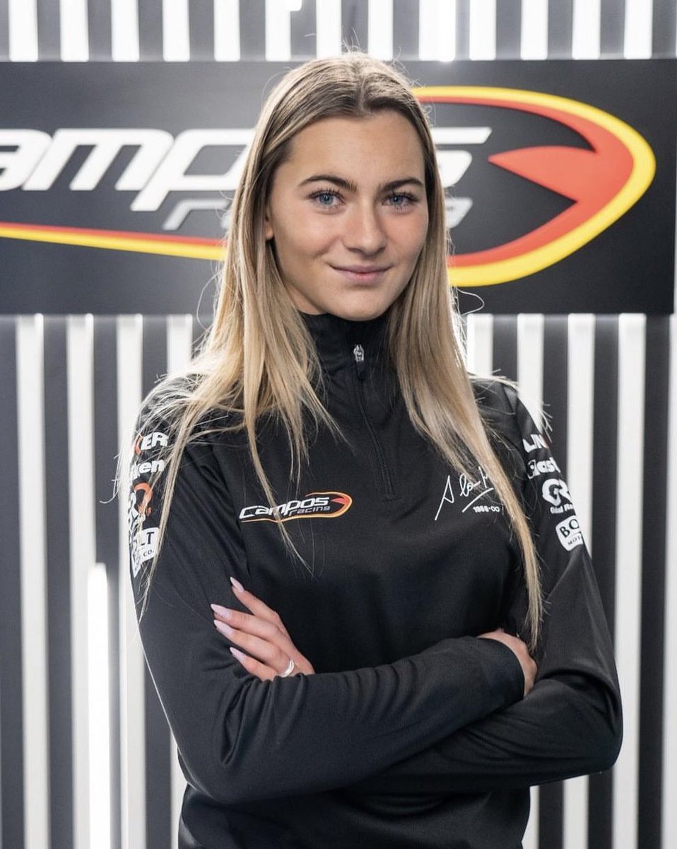Great news for @LolaLovinfosse! 🙌 The 17-year-old French racer has secured the second Campos Racing seat for the first-ever @F1Academy season! Congratulations, Lola! 💜 #WomenInMotorsport