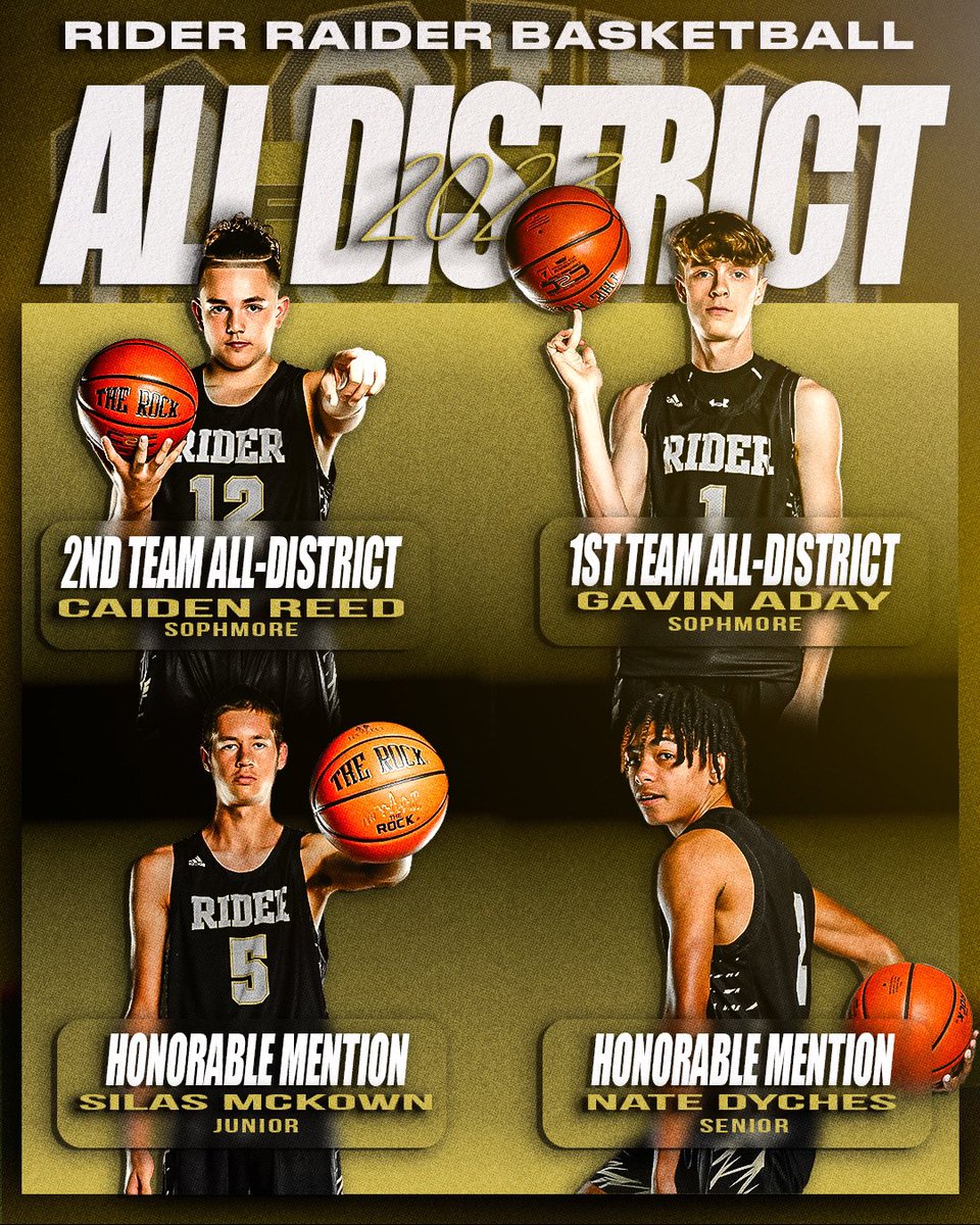 Please help us congratulate these young men on all district honors! We are proud of you! WE>Me