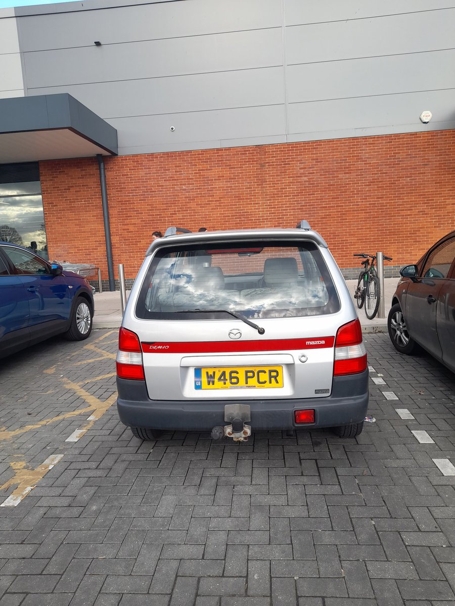 Retr0Cars's tweet photo. The Mazda Demio was the first car you probably drove on Gran Turismo due to it being on the first B Licence Test...

Quite rare to see so I was happy to snap these pics :)

#GranTurismo #GranTurismo7 #PlayStation #PlayStation5 #PS5 https://t.co/EjhizjNwr0