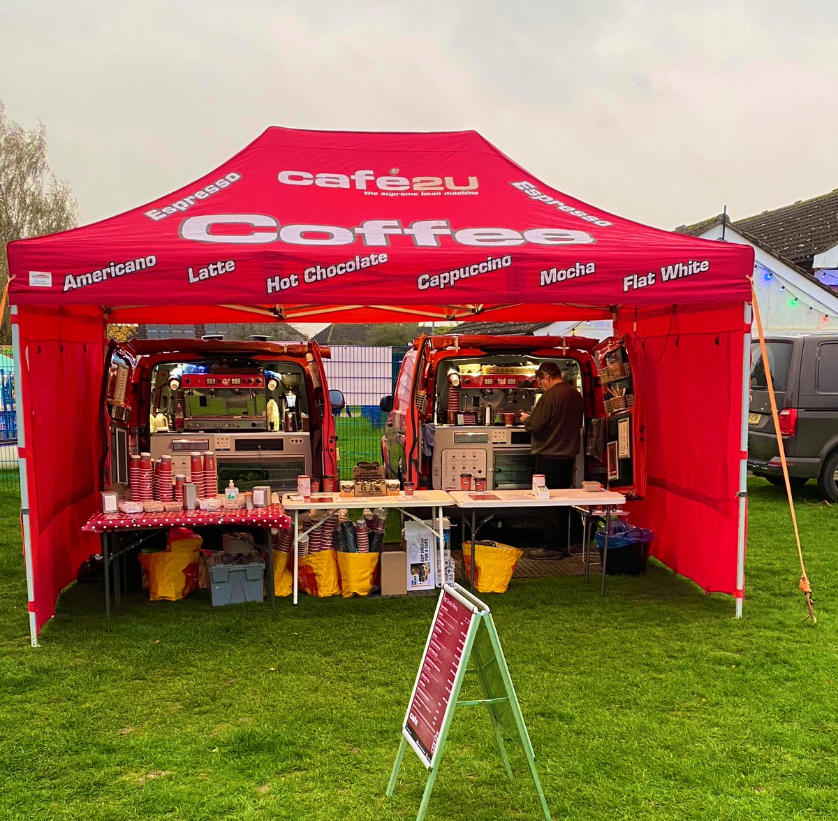 Planning your summer tournament? Got the food and ice cream van booked? All you need to do now is book <a href="/Cafe2UNorwichEa/">Cafe2U Norwich East</a> to provide our full range of espresso based coffees &amp; other hot &amp; cold drinks. Earn money for your club too. A total win win ⚽️☕️