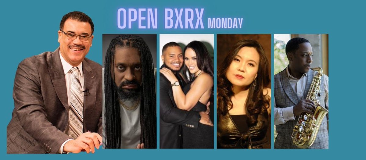 BronxnetTV's tweet photo. THIS WEEK ON #OPENMonday: Host Doctor Bob Lee is joined by Author and Entrepreneur, @drewminott.
Tevin Facey and Natalie Ortega discuss financial literacy, along with Jazz Pianist @heyrimjeon and Jazz Saxophonist André Ward to discuss their upcoming albums and much more! https://t.co/Vc3Qogc1T7