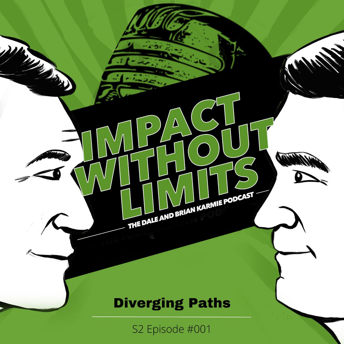 Back and better than ever. 😎 Dale and Brian kick off season two of the #impactwithoutlimits podcast by sharing how they discerned as their path diverged. ↕️ Tune in to hear their stories, available now! podcasts.apple.com/us/podcast/imp… #karmiebrotherpodcast