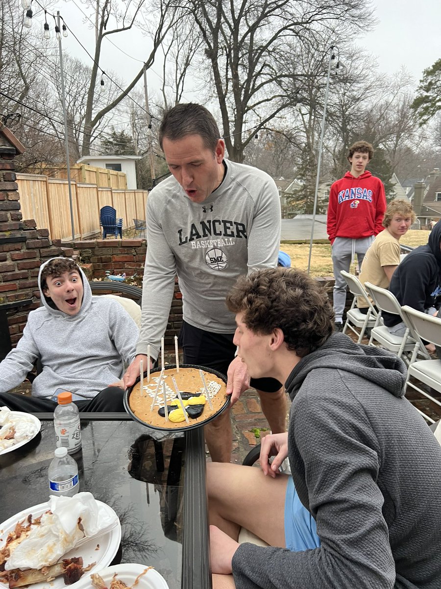 LancerBoysBBall's tweet photo. Last night we had our annual Team Dinner before Sub-State week!  It’s always great to come together and have some fun before this important week with our Lancer Family! https://t.co/o7YC8Kma7v