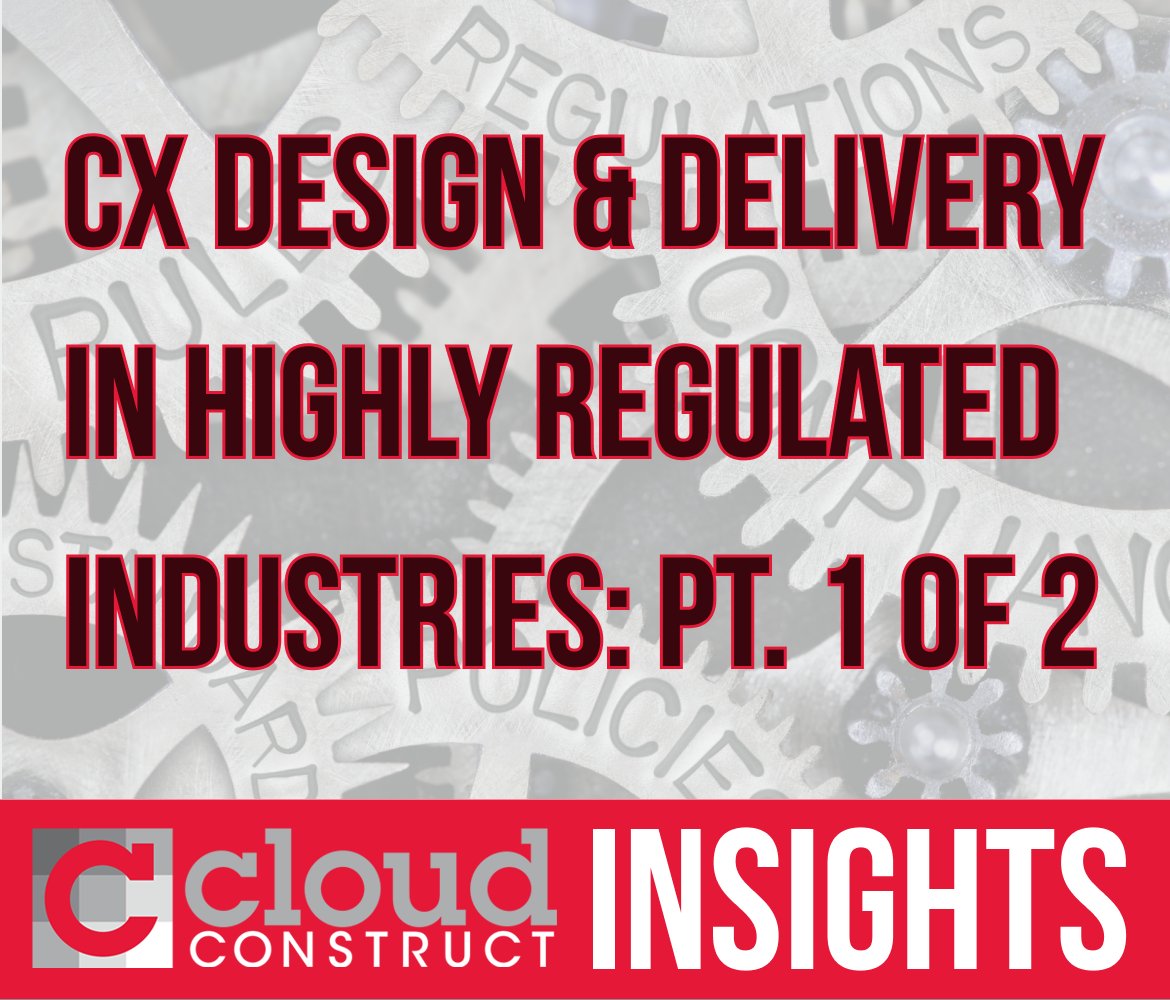 Perspectives and insights on #CX / #UX digital product design and delivery in highly regulated industries such as #financialservices #healthcare #insurance and more. cloudconstruct.com/insights/cx-de…