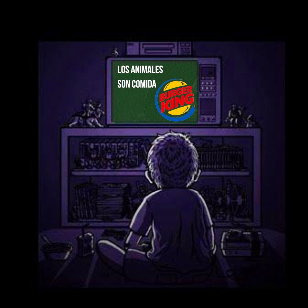 Pablosilverage's tweet image. Hay 2 tipos de personas. Las veganas y a las que ocultaron el origen de su comida #VeganForTheAnimals 🌱