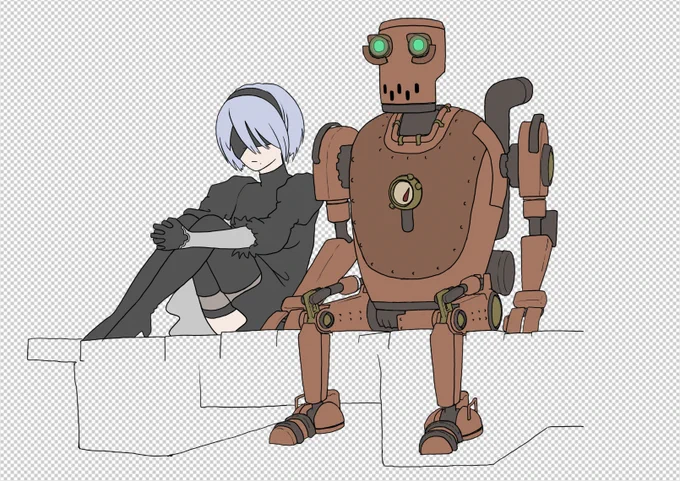 #ニーアオートマタ 