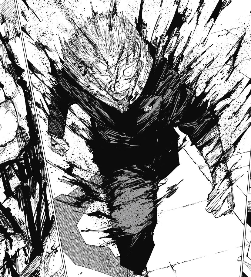 v 🔨 on Twitter: "#JujustuKaisen #JJK #магическаябитва Черт, да ты прям ...