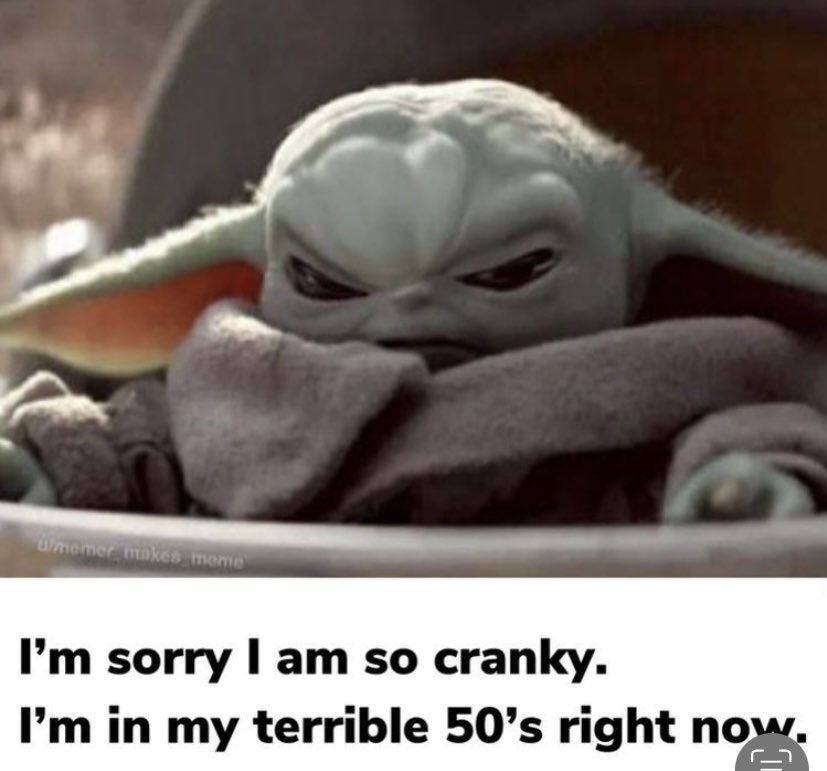 Mariouma73's tweet image. #mondayfeeling #TerribleFifties #growingold #LaughterIsTheBestMedicine 🤷🏻‍♀️😉😂