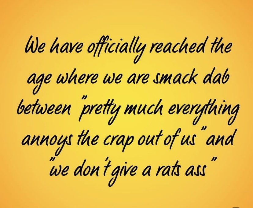 Mariouma73's tweet image. #mondayfeeling #TerribleFifties #growingold #LaughterIsTheBestMedicine 🤷🏻‍♀️😉😂