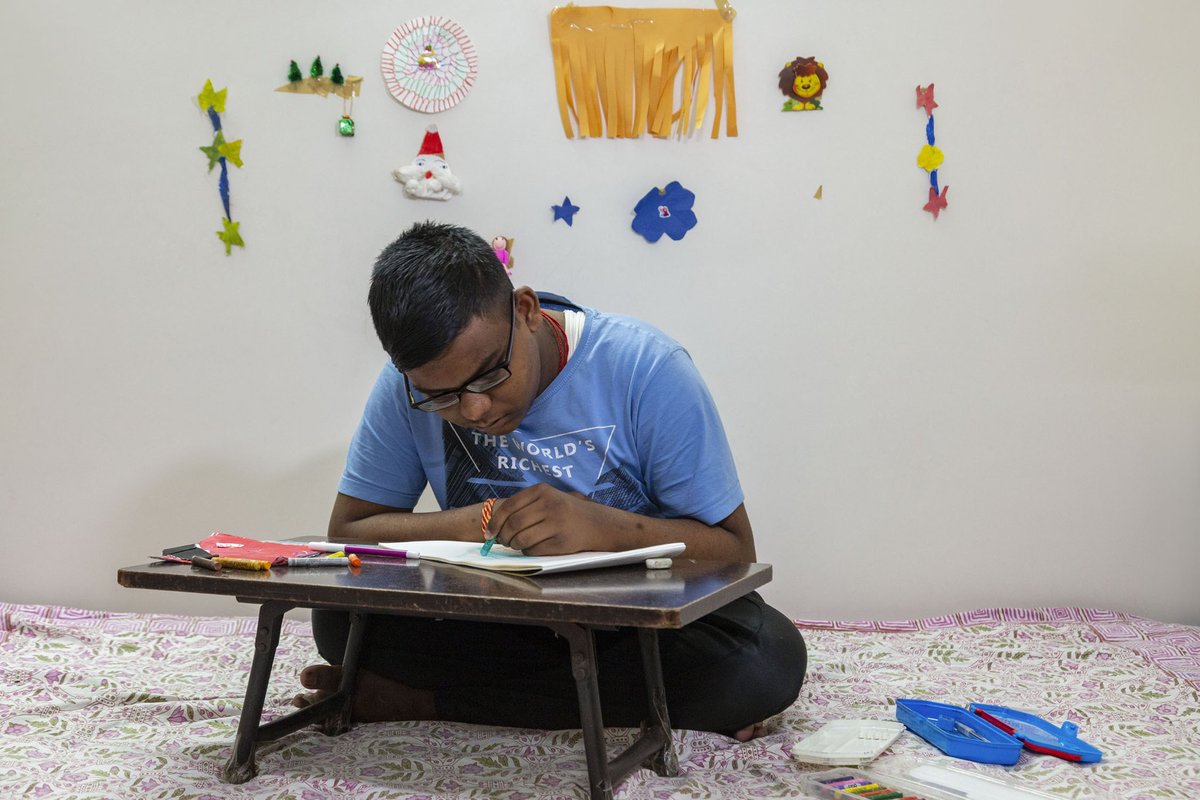 IndiaInclusion's tweet photo. A quiet, disciplined boy, Shubham Kumar Gupta (12) from Sikkim has had to overcome more than one health problem from the time he was born. Despite his visual impairment he is fully focused on his studies.
Read more on https://t.co/wR64v0AR2g
#everyoneisgoodatsomething https://t.co/IqXlL0q1jK