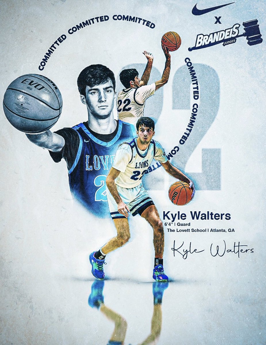 Congratulations <a href="/KyleWalters23/">kyle.walters23</a> on a great Senior Season &amp; HS Career <a href="/lovettathletics/">Lovett Athletics</a>. 

You have been a great Lovett Lion and Atlanta Allstar
<a href="/AtlAllStars_/">C. Miller</a> 

Looking forward to watching your continued success as a Student-Athlete <a href="/BrandeisMBB/">Brandeis Men's Basketball</a>