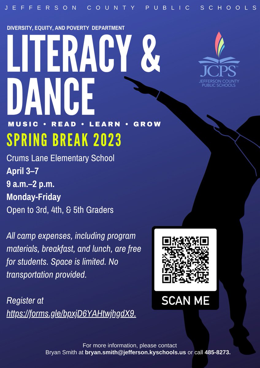 JCPS on Twitter "Register now for JCPSDEP1's "Literacy &" camps