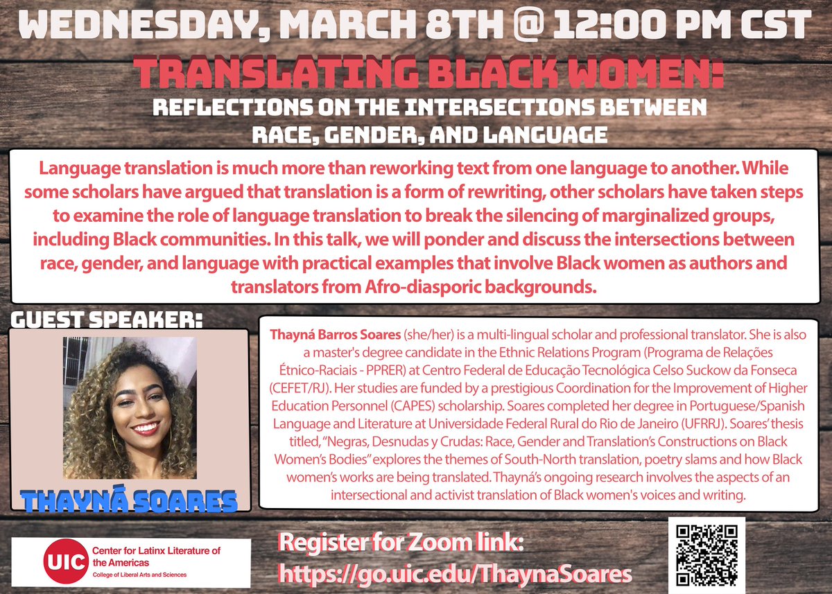 Center for Latinx Literature of the Americas @UIC tweet media