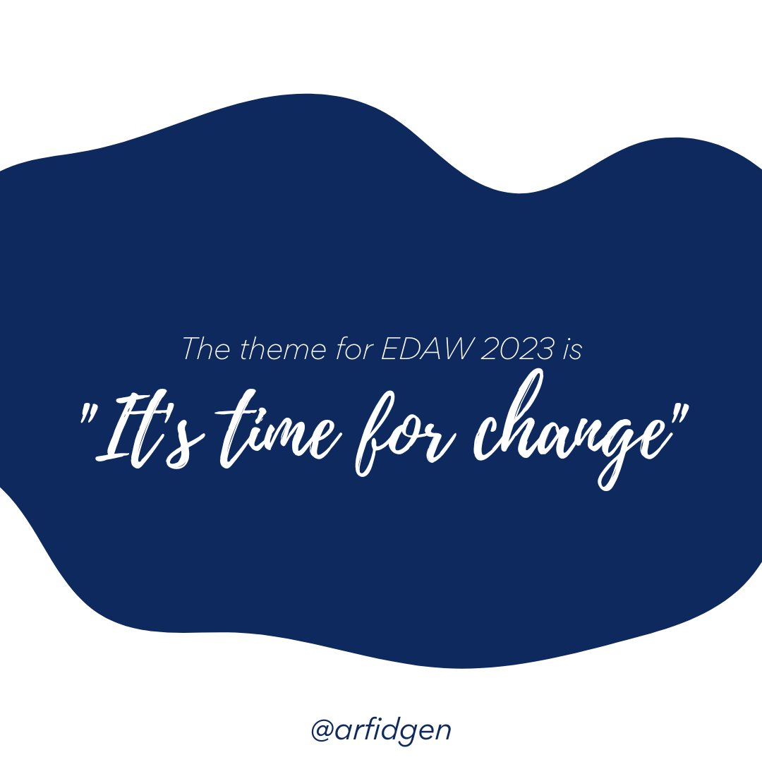 #EatingDisordersAwarenessWeek has begun! #EDAW is an annual campaign to raise awareness, educate others, and support people and families of those with an #eatingdisorder.

The theme of #EDAW2023 is #itstimeforchange!

#edawareness #EDAwareness